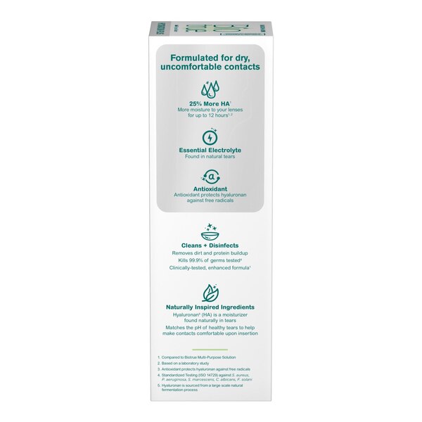 Biotrue Hydration Plus Contact Lens Solution, 4 OZ