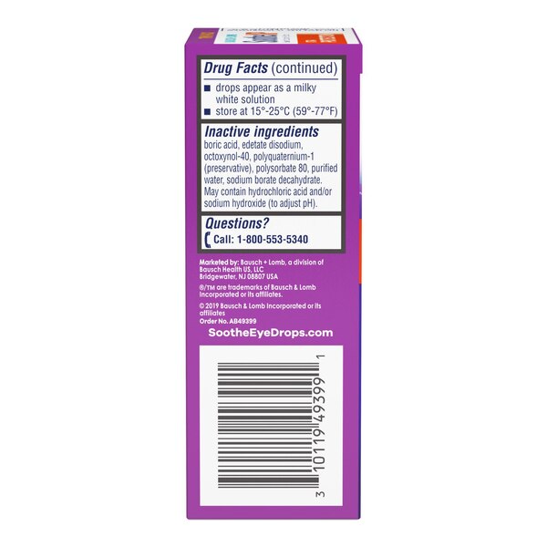 Soothe XP Lubricant Eye Drops, 0.5 fl oz Twin Pack