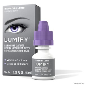 Lumify Redness Reliever Eye Drops, 2.5 mLs, 7.5 mLs
