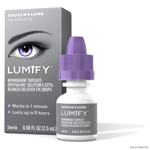 Lumify - Gotas para el alivio del enrojecimiento en los ojos