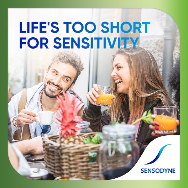 Sensodyne Toothpaste for Sensitive Teeth and Cavity Protection, Fresh Mint, 4 OZ