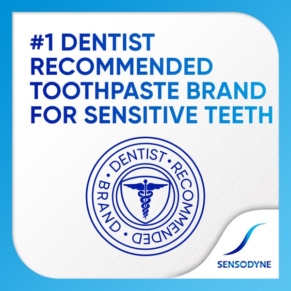 Sensodyne Complete Protection Fluoride Toothpaste for Sensitive Teeth, Antigingivitis, and Cavity Protection