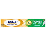Poligrip Power Max Denture Adhesive Cream, 12 Hour Power Hold + Fresh, Premium Mint, thumbnail image 4 of 5