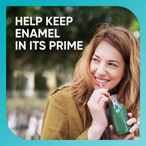 Sensodyne Pronamel Active Shield Whitening Toothpaste for Sensitive Teeth and Cavity Prevention, Builds Enamel Resistance, Cool Mint, 3.4 OZ
