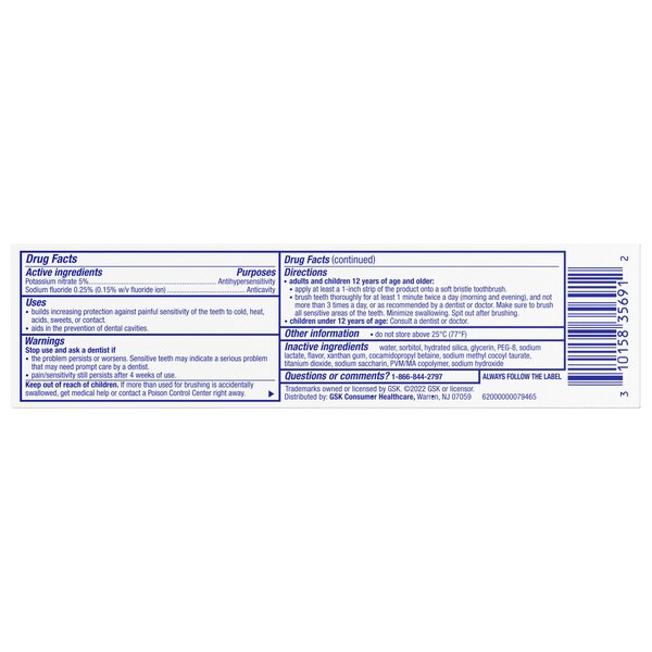 Sensodyne Pronamel Active Shield Toothpaste for Sensitive Teeth and Cavity Prevention, Builds Enamel Resistance, Fresh Mint, 3.4 OZ