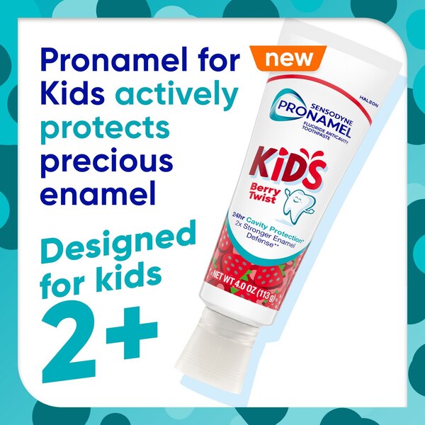 Sensodyne Pronamel Kid's Toothpaste, Berry Twist, 4 OZ