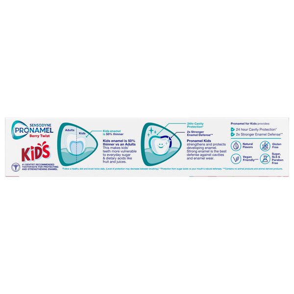 Sensodyne Pronamel Kid's Toothpaste, Berry Twist, 4 OZ