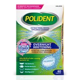 Polident Overnight Whitening Denture Cleanser, 60 CT, thumbnail image