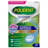 Polident Overnight Whitening Denture Cleanser, 90 CT, thumbnail image