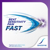 Sensodyne Rapid Relief Sensitive Toothpaste, Extra Fresh, 3.4 OZ, thumbnail image 4 of 9