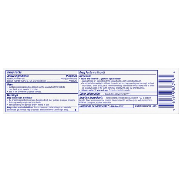 Sensodyne Pronamel Intensive Enamel Repair Extra Fresh Toothpaste for Enamel Strengthening, 3.4 OZ