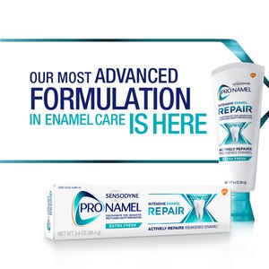 Sensodyne Pronamel Intensive Enamel Repair Extra Fresh Toothpaste for Enamel Strengthening, 3.4 OZ
