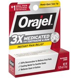 Orajel 3X Medicated For Toothache & Gum Gel, .25 OZ, thumbnail image