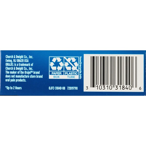 Orajel Mouth Sore Gel, 1.86 OZ