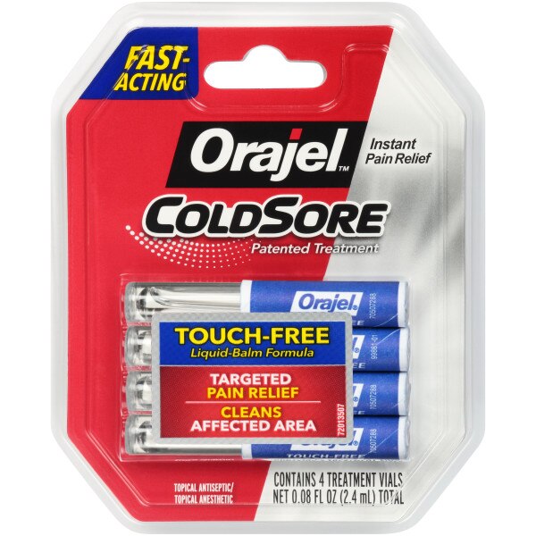 Orajel Cold Sore Treatment, 4 CT