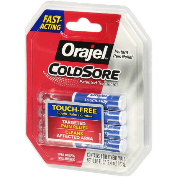 Orajel Cold Sore Treatment, 4 CT