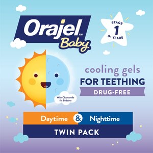 Orajel Baby Daytime & Nighttime Cooling Gels, 2 CT