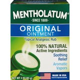 Mentholatum Original Ointment Topical Analgesic Rub, 3 OZ, thumbnail image