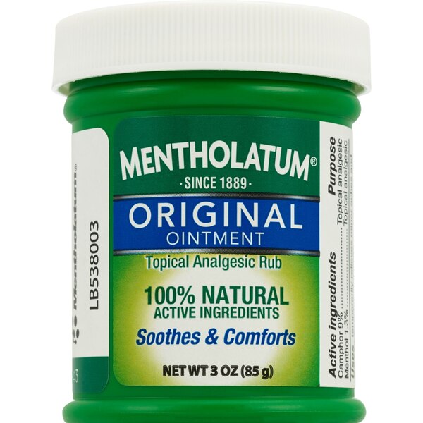 Mentholatum Original Ointment Topical Analgesic Rub, 3 OZ