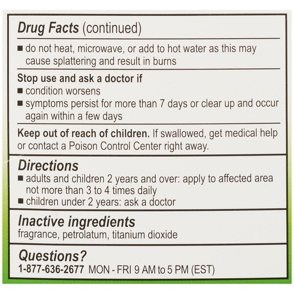 Mentholatum Original Ointment Topical Analgesic Rub, 3 OZ