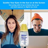Rohto Dual Light Relief Lubricant Eye Drops, Multi-Symptom Relief, .6 fl oz, thumbnail image