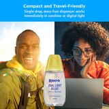 Rohto Dual Light Relief Lubricant Eye Drops, Multi-Symptom Relief, .6 fl oz, thumbnail image