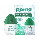 Rohto Cool Relief, Redness Reliever Lubricant Eye Drops, 0.4 fl oz , thumbnail image