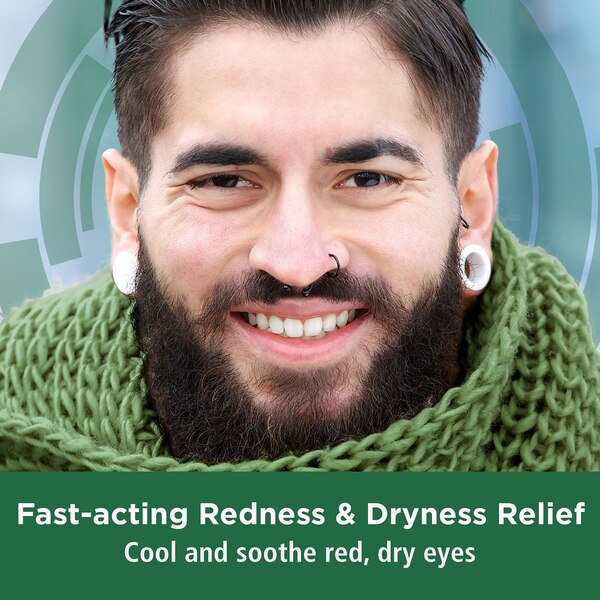 Rohto Cool Relief, Redness Reliever Lubricant Eye Drops, 0.4 fl oz 