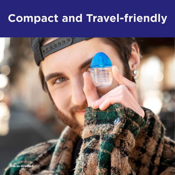 Rohto All-In-One, Redness Reliever, Cooling Eye Drops, Multi-Symptom Relief, 0.4 fl oz