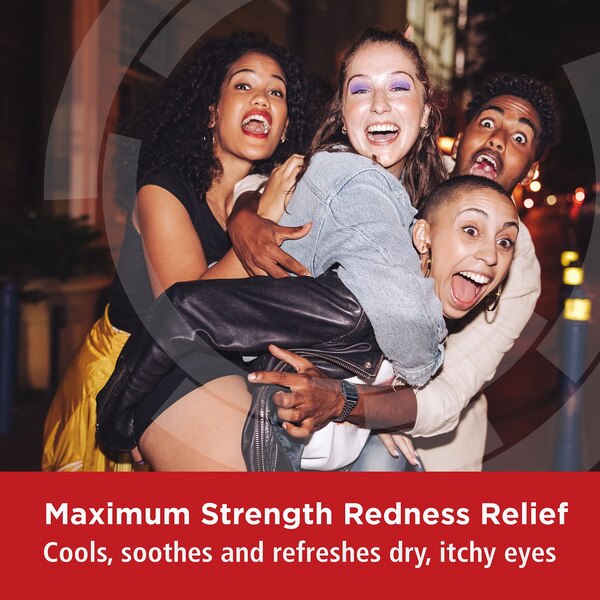 ROHTO Max Strength Redness Relief Eyedrops, 0.4 fl oz