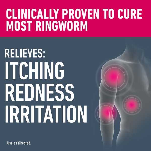 Lotrimin AF Ringworm Antifungal Treatment Cream, 0.42 OZ