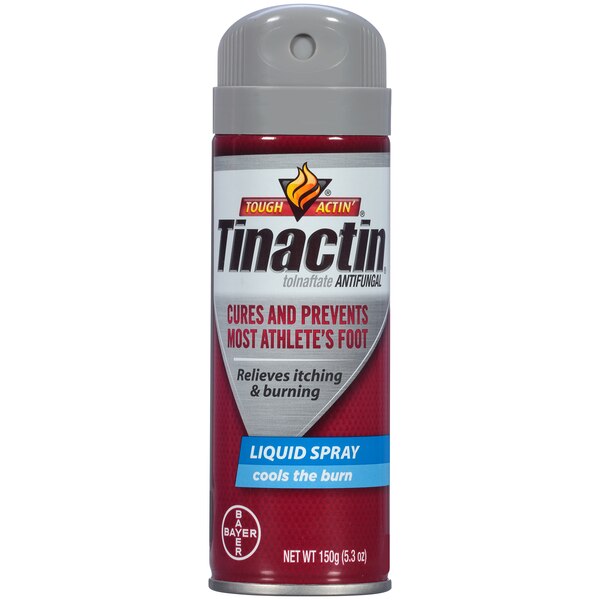 Tinactin - Tratamiento antifúngico líquido para el pie de atleta, en spray, 5.3 oz