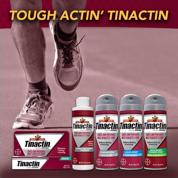 Tinactin Athlete's Foot Antifungal Treatment Powder Spray, 4.6 OZ