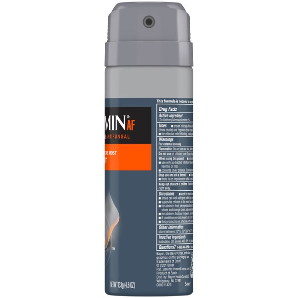 Lotrimin AF Athlete's Foot Powder Spray, 4.6 OZ