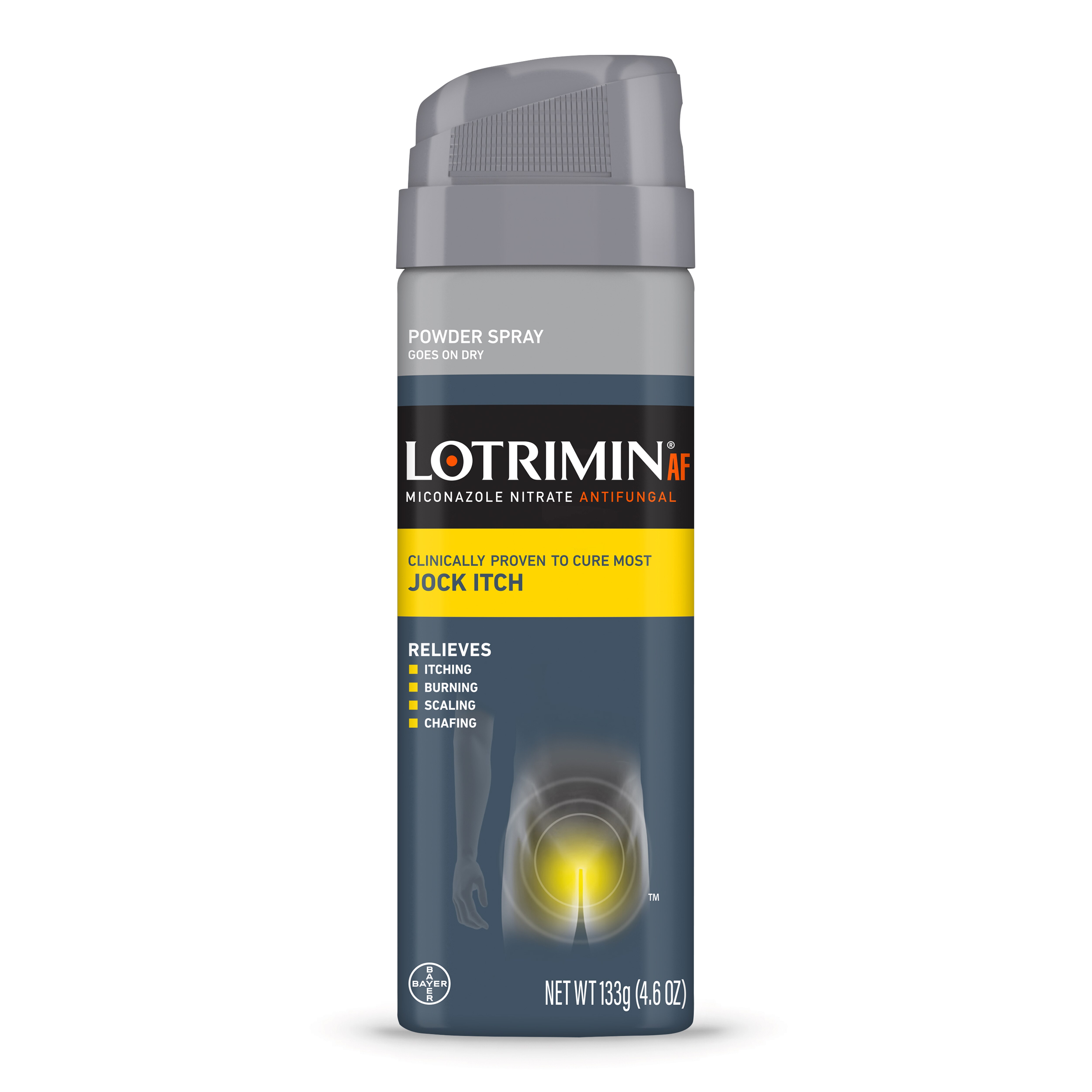 Lotrimin AF Jock Itch Antifungal Powder Spray, 4.6 OZ Spray Can Pick