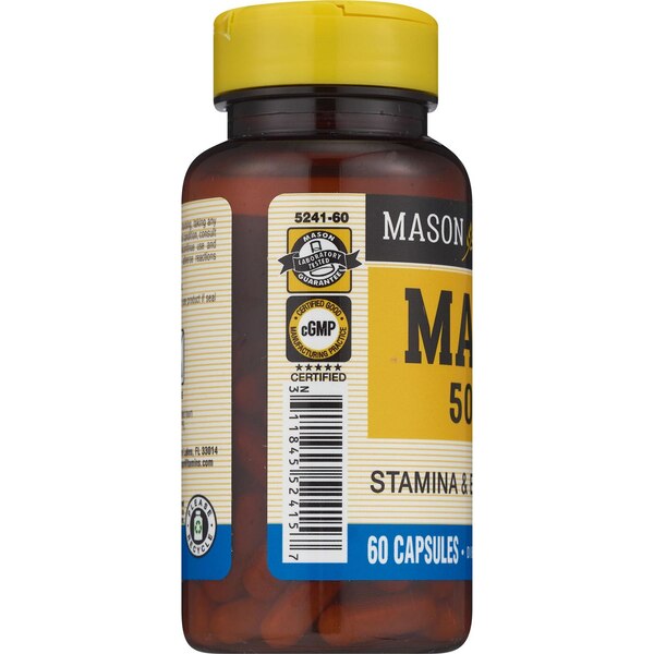 Mason Natural MACA 500 MG Capsules, 60 CT