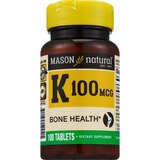 Mason Natural Vitamin K 100 mcg, 100 CT, thumbnail image