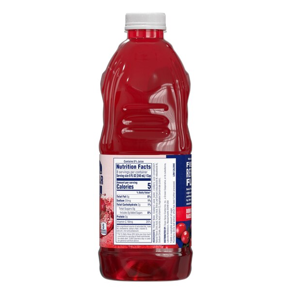 Ocean Spray Zero Sugar Cranberry, 64 oz