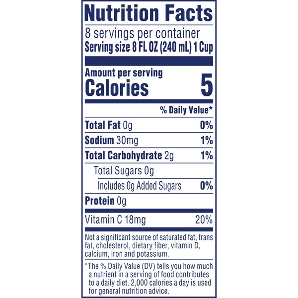 Ocean Spray Zero Sugar Cranberry, 64 oz
