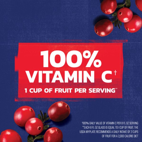 Ocean Spray 100% Juice Cranberry, 64 oz