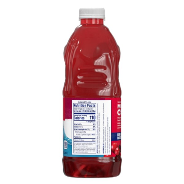 Ocean Spray, Cranberry Juice Cocktail, 64 oz