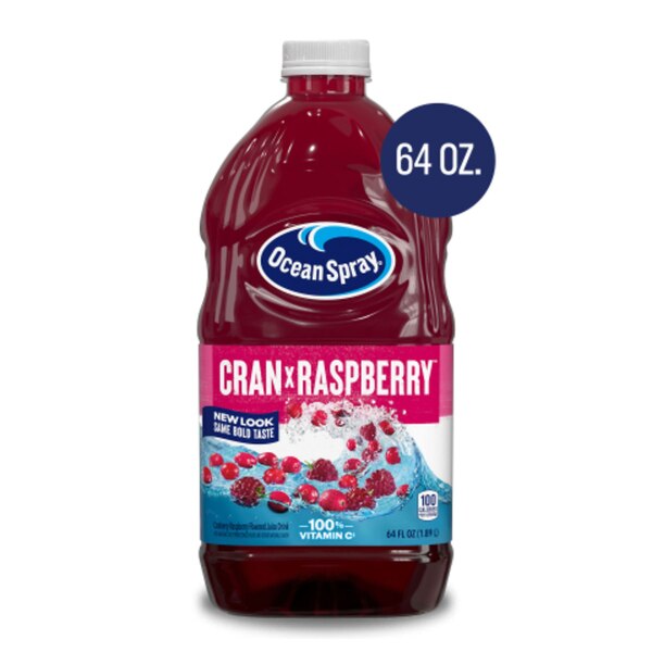 Ocean Spray, Cran-Raspberry Juice Drink, 64 oz