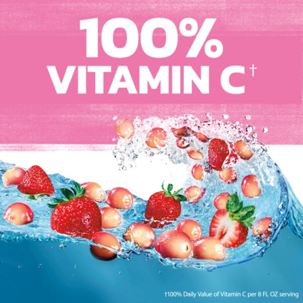 Ocean Spray White Cranberry Strawberry, 64 oz