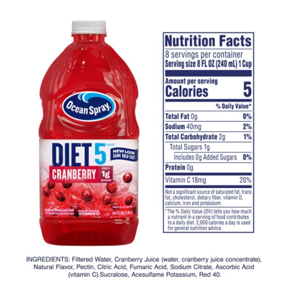 Ocean Spray Cranberry Juice Drink, 64 oz