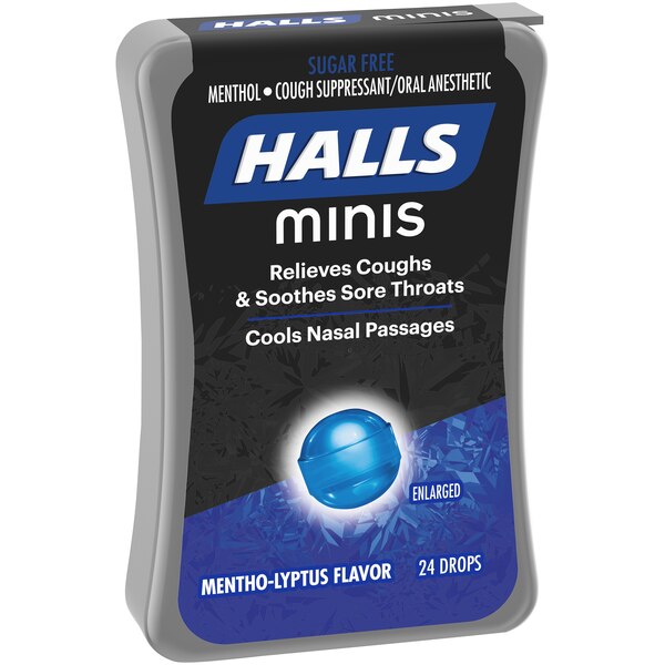 Halls Sugar Free Minis Cough Drops