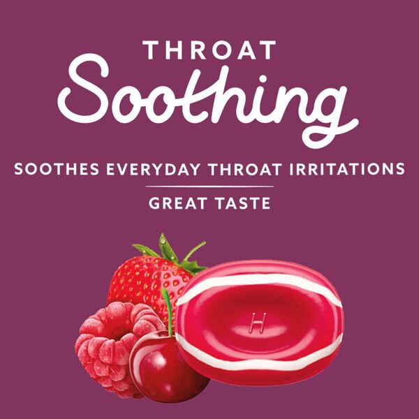 HALLS Throat Soothing (Previously HALLS Breezers) Cool Berry Throat Drops, Economy Pack, 70 Drops