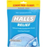 Halls Relief Sugar Free Cough Drops, thumbnail image