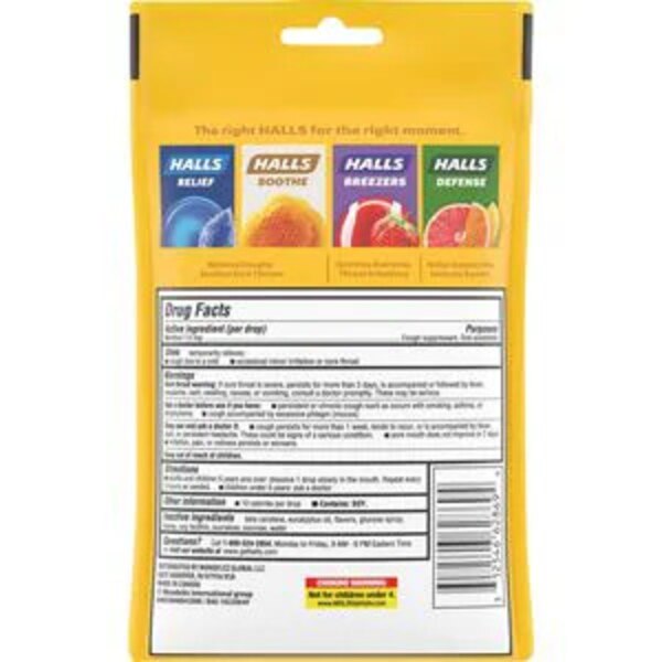 Halls Throat Lozenge