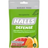 HALLS Defense Assorted Citrus Sugar Free Vitamin C Drops, 25 Drops, thumbnail image