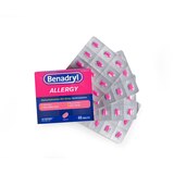 Benadryl Ultratabs Antihistamine Allergy Medicine Tablets, 48 ct, thumbnail image